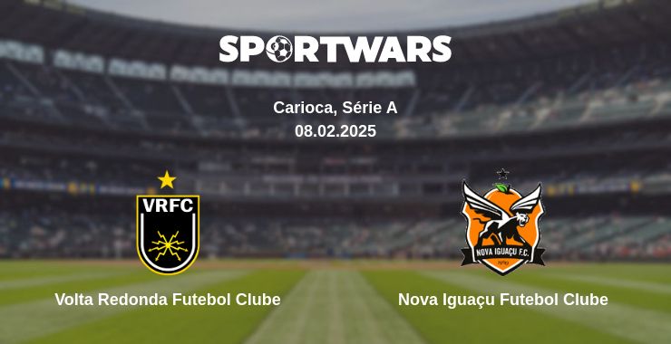 Where to watch the match Volta Redonda Futebol Clube - Nova Iguaçu Futebol Clube