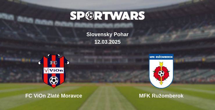 Where to watch the match FC ViOn Zlaté Moravce - MFK Ružomberok