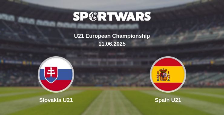 Where to watch the match Slovakia U21 - Spain U21