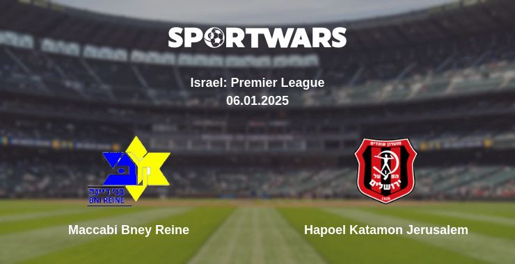 Where to watch the match Maccabi Bney Reine - Hapoel Katamon Jerusalem