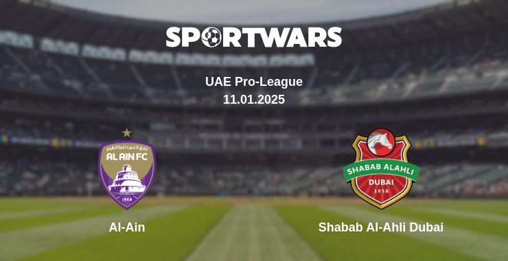 Where to watch the match Al-Ain - Shabab Al-Ahli Dubai