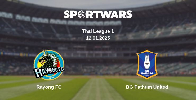 Where to watch the match Rayong FC - BG Pathum United