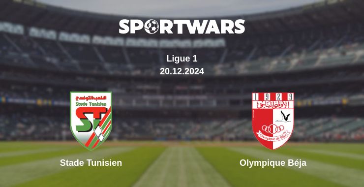 Where to watch the match Stade Tunisien - Olympique Béja