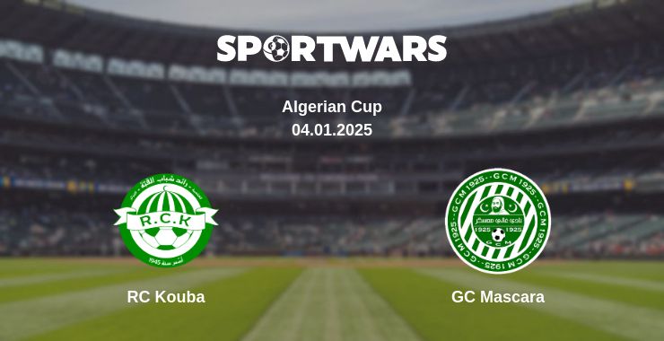 Where to watch the match RC Kouba - GC Mascara