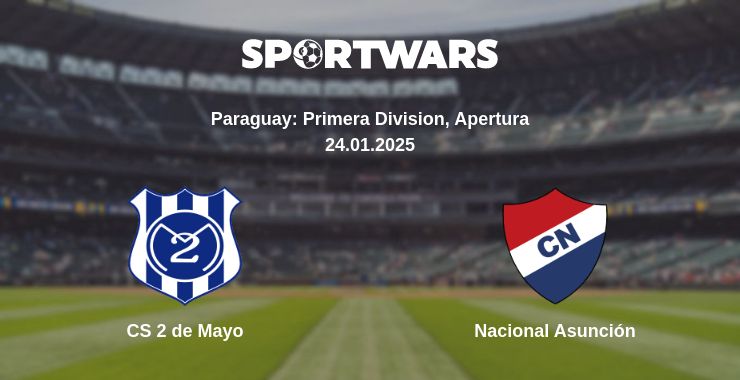 Where to watch the match CS 2 de Mayo - Nacional Asunción