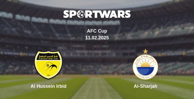 Where to watch the match Al Hussein Irbid - Al-Sharjah