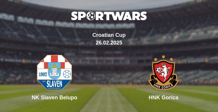 Where to watch the match NK Slaven Belupo - HNK Gorica