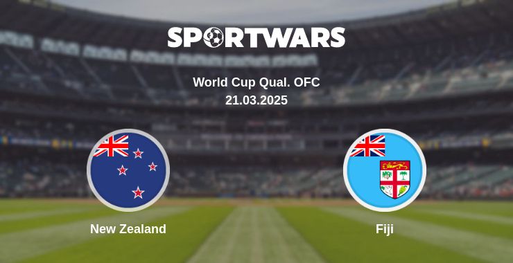 Where to watch the match New Zealand - Fiji