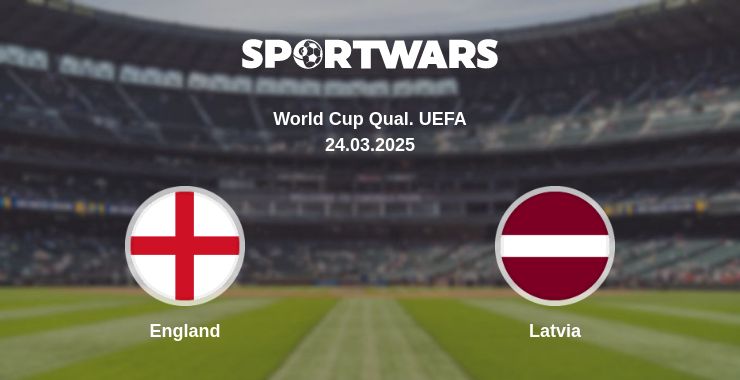 Where to watch the match England - Latvia