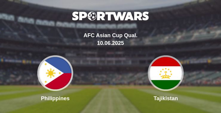 Where to watch the match Philippines - Tajikistan