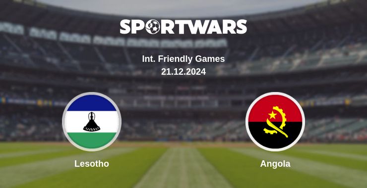 Where to watch the match Lesotho - Angola