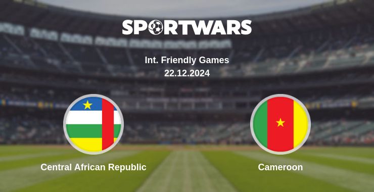 Where to watch the match Central African Republic - Cameroon