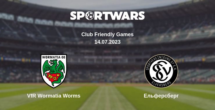 Де дивитись матч VfR Wormatia Worms - Ельферсберг 