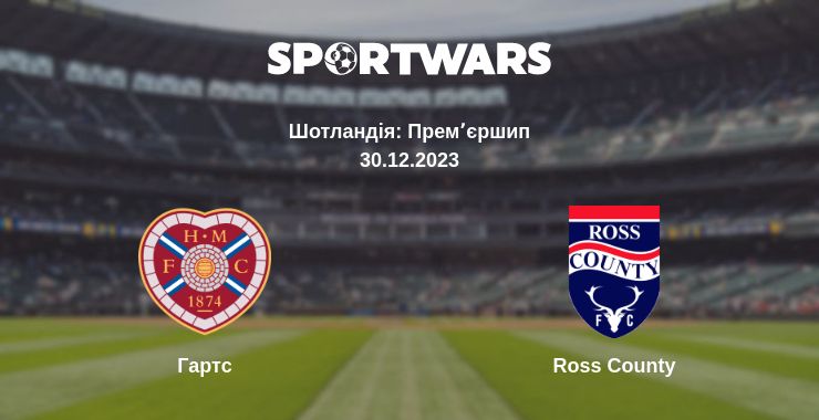 Де дивитись матч Гартс - Ross County