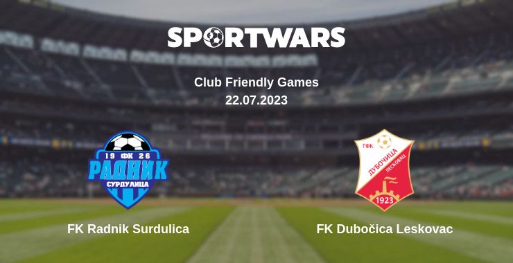 Де дивитись матч FK Radnik Surdulica - FK Dubočica Leskovac