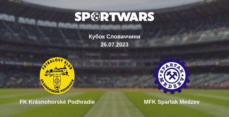 Де дивитись матч FK Krásnohorské Podhradie - MFK Spartak Medzev