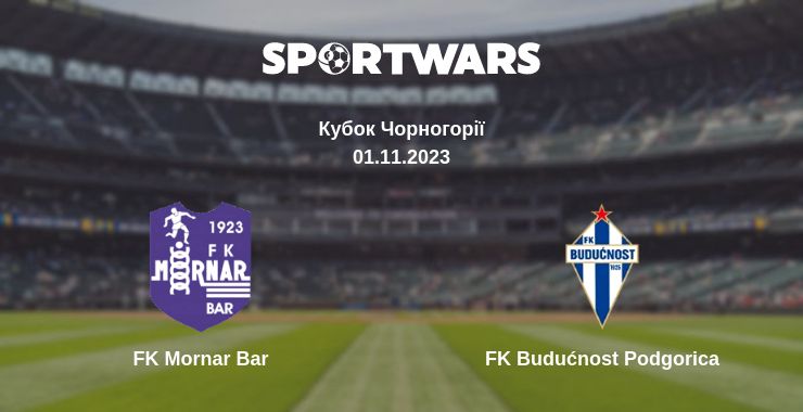 Де дивитись матч FK Mornar Bar - FK Budućnost Podgorica