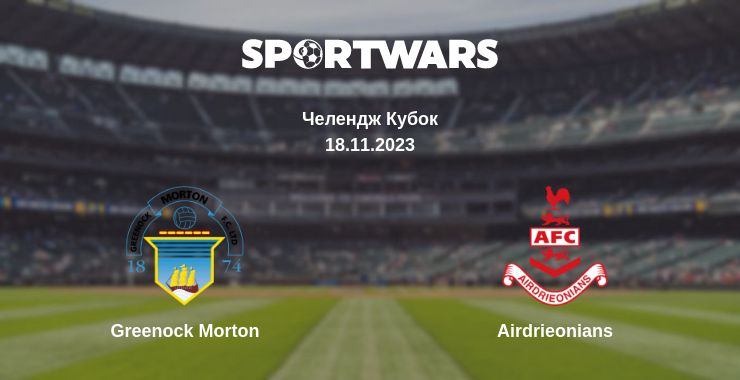 Де дивитись матч Greenock Morton - Airdrieonians