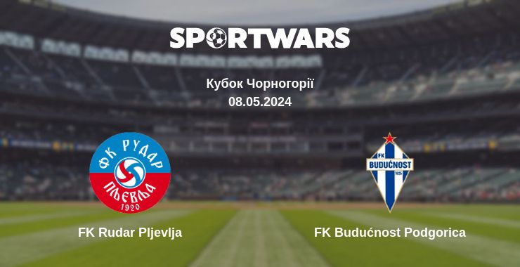 Де дивитись матч FK Rudar Pljevlja - FK Budućnost Podgorica