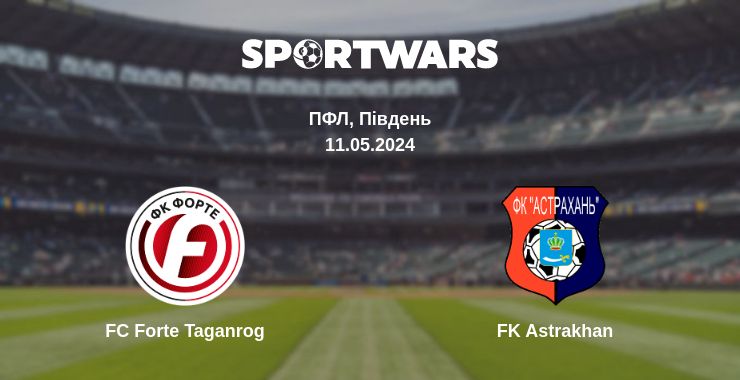 Де дивитись матч FC Forte Taganrog - FK Astrakhan