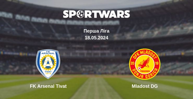 Де дивитись матч FK Arsenal Tivat - Mladost DG