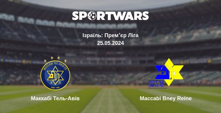 Де дивитись матч Маккабі Тель-Авів - Maccabi Bney Reine