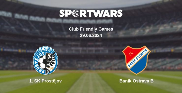 Де дивитись матч 1. SK Prostějov - Baník Ostrava B