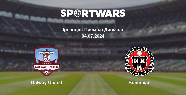 Де дивитись матч Galway United - Bohemian