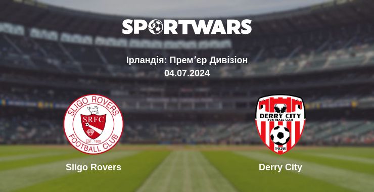 Де дивитись матч Sligo Rovers - Derry City