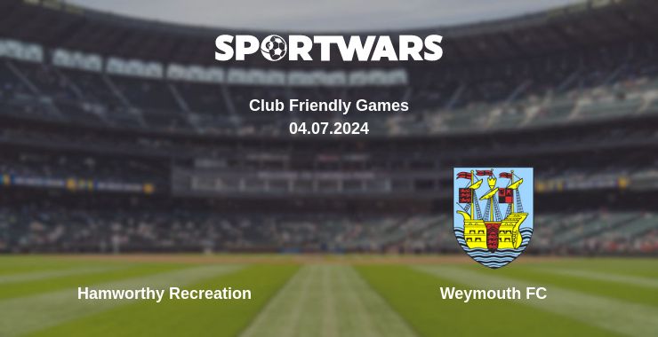 Де дивитись матч Hamworthy Recreation - Weymouth FC