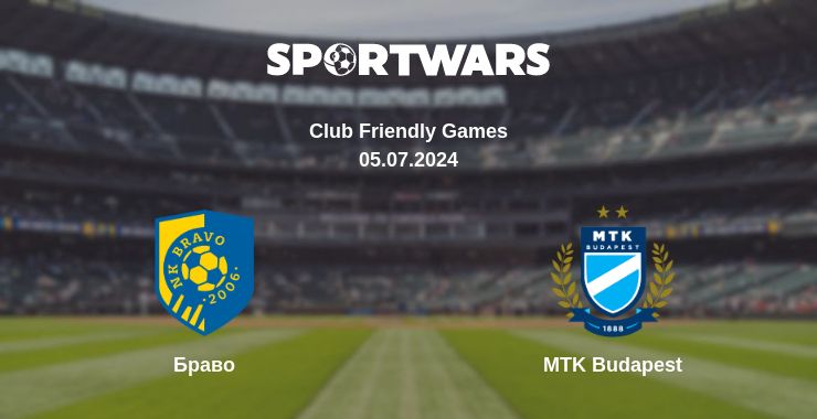 Де дивитись матч Браво - MTK Budapest