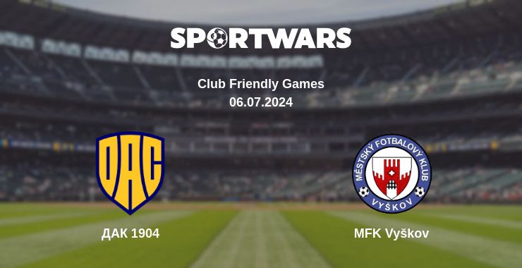 Де дивитись матч ДАК 1904 - MFK Vyškov