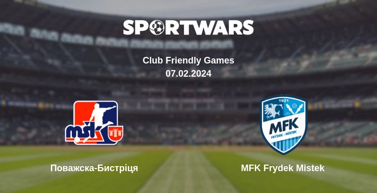 Де дивитись матч Поважска-Бистріця - MFK Frydek Mistek