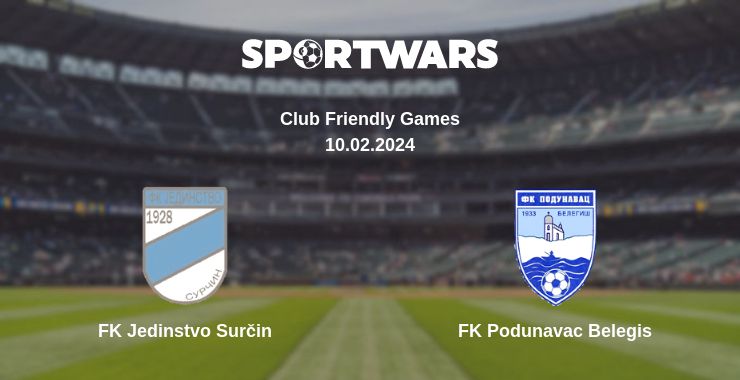 Де дивитись матч FK Jedinstvo Surčin - FK Podunavac Belegis