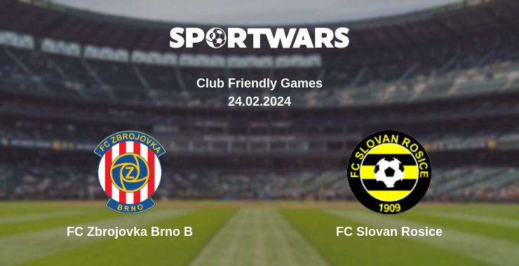 Де дивитись матч FC Zbrojovka Brno B - FC Slovan Rosice