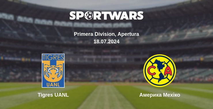 Де дивитись матч Tigres UANL - Америка Мехіко