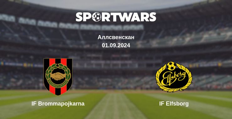 Де дивитись матч IF Brommapojkarna - IF Elfsborg