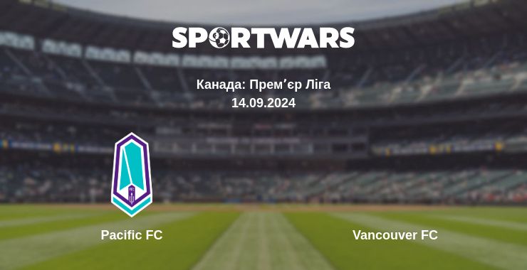 Де дивитись матч Pacific FC - Vancouver FC