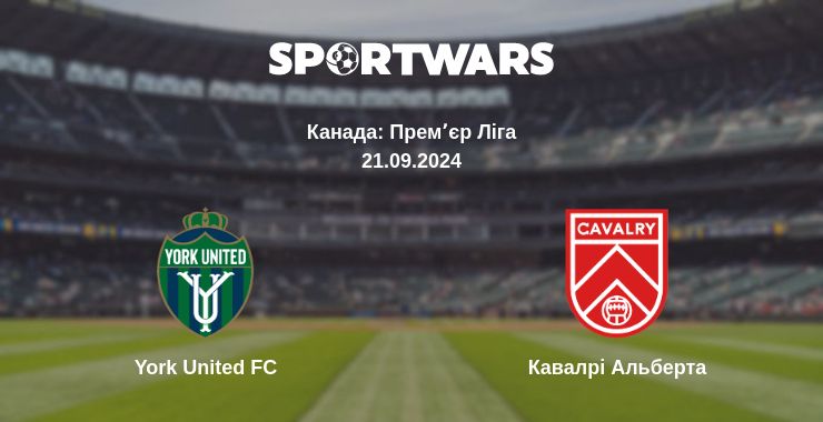 Де дивитись матч York United FC - Кавалрі Альберта