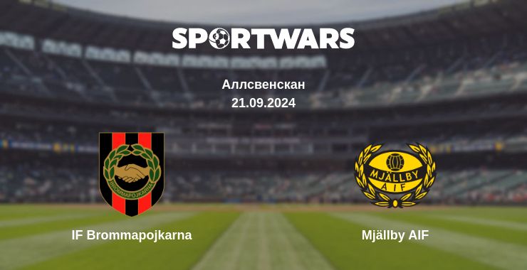 Де дивитись матч IF Brommapojkarna - Mjällby AIF