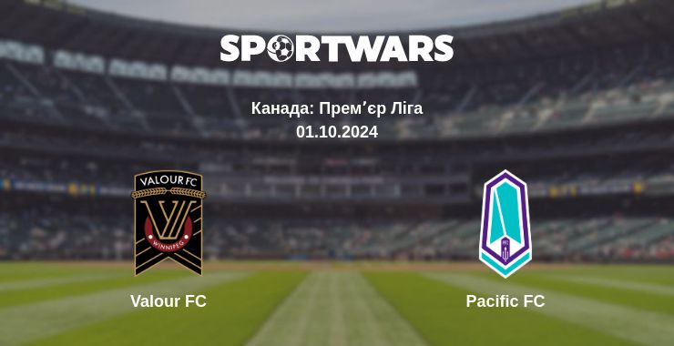 Де дивитись матч Valour FC - Pacific FC