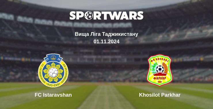 Де дивитись матч FC Istaravshan - Khosilot Parkhar