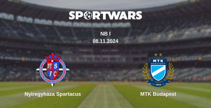 Де дивитись матч Nyiregyháza Spartacus - MTK Budapest