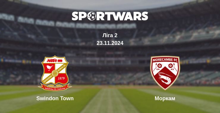 Де дивитись матч Swindon Town - Моркам