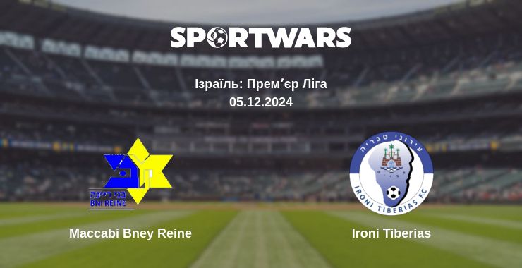 Де дивитись матч Maccabi Bney Reine - Ironi Tiberias