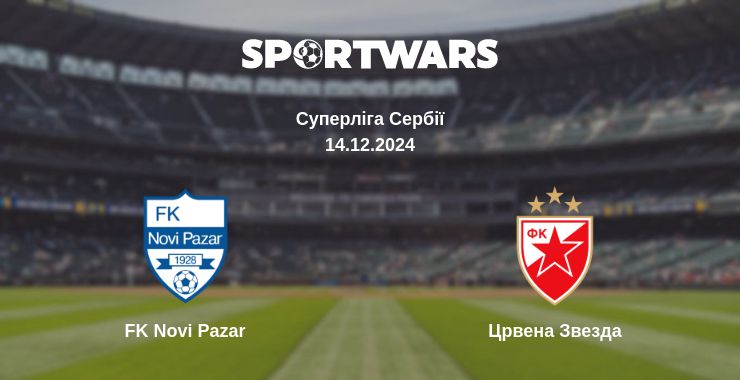 Де дивитись матч FK Novi Pazar - Црвена Звезда