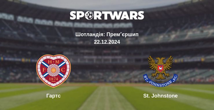 Де дивитись матч Гартс - St. Johnstone