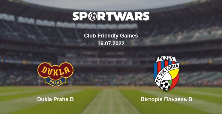 Де дивитись матч Dukla Praha B - Вікторія Пльзень B