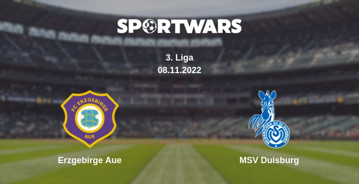 Де дивитись матч Erzgebirge Aue - MSV Duisburg