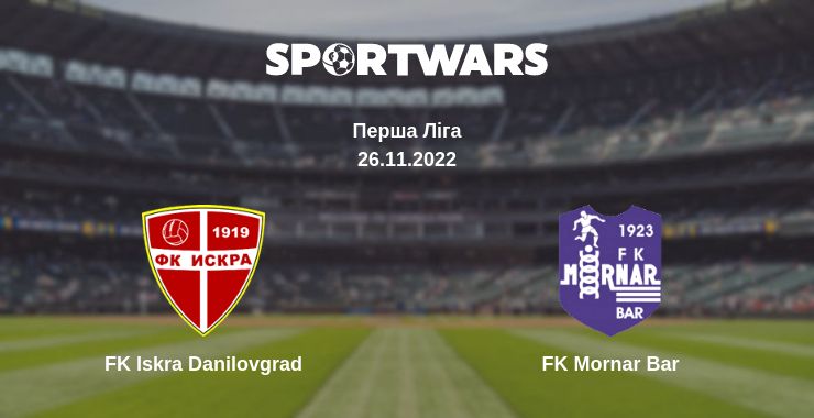 Де дивитись матч FK Iskra Danilovgrad - FK Mornar Bar